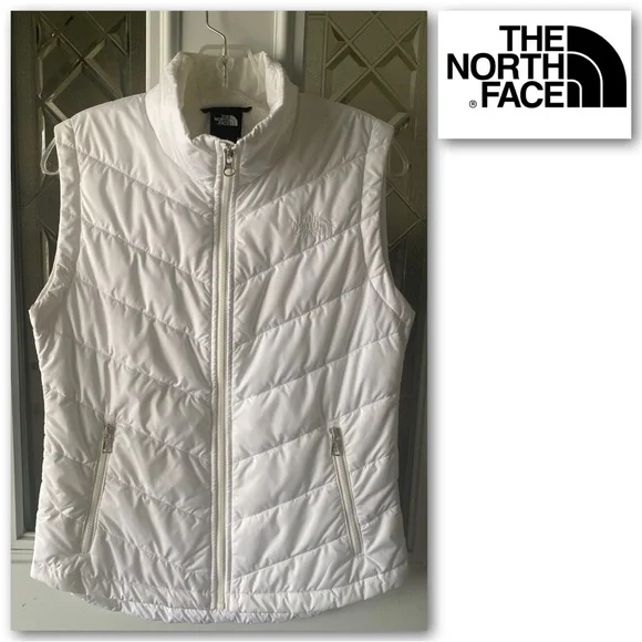 The North Face White Puffer Vest – Women’s Small - Picture 1 of 6